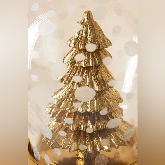 Anthropologie juniper tree snow globe stocking holder - Picture 2 of 4